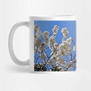 White Cherry Blossom Mug